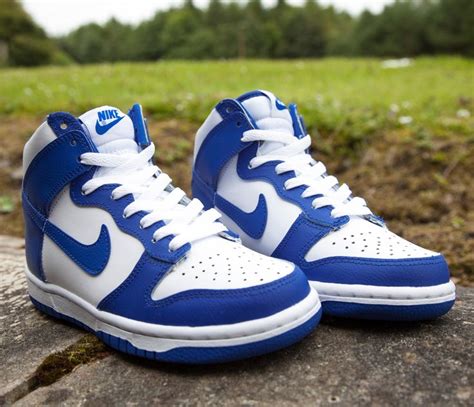 blue and white nike sneakers|blue and white nike cleats.